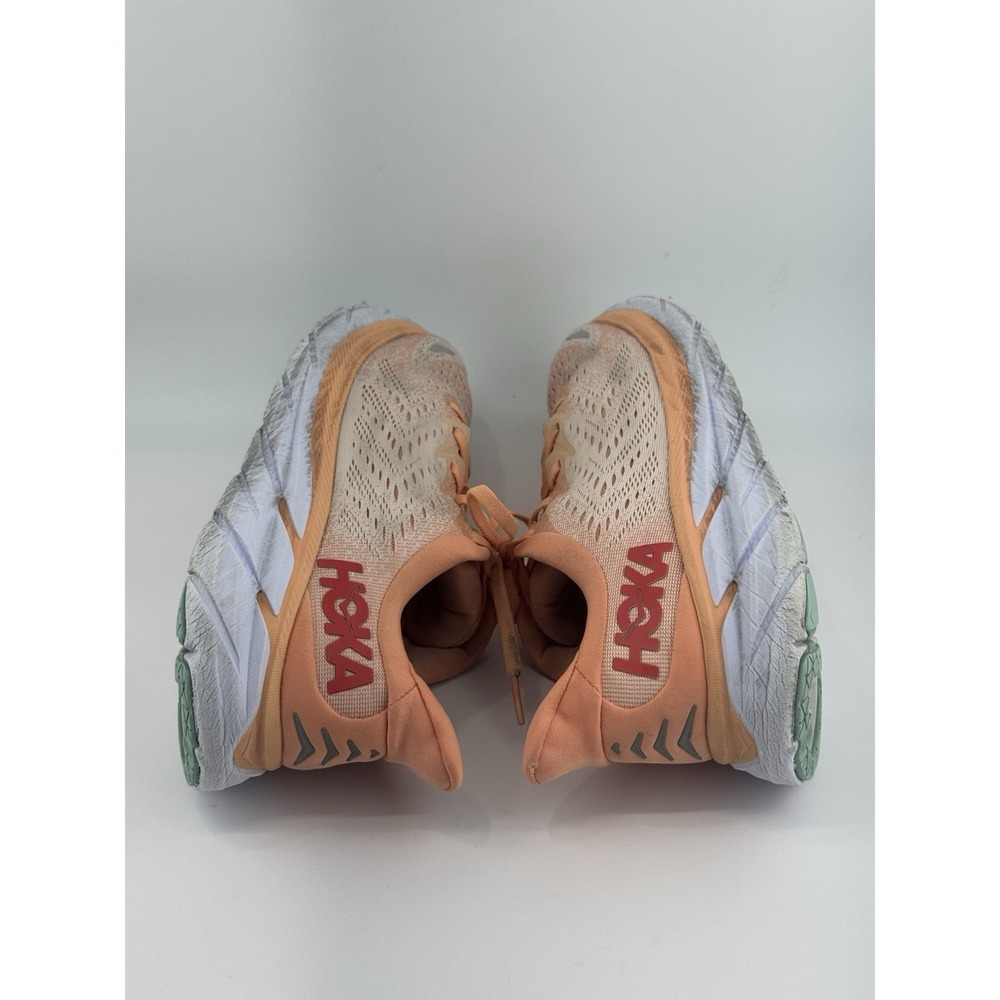 Hoka One One HOKA Clifton 8 Women's Shoes- Sun Baked/Shell Coral Size 9.5B - Picture 6 of 8